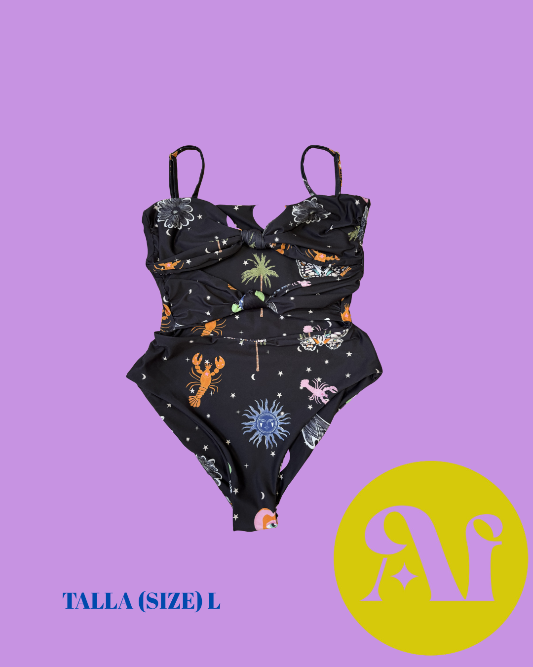 COSMOS ONE-PIECE SWIMSUIT